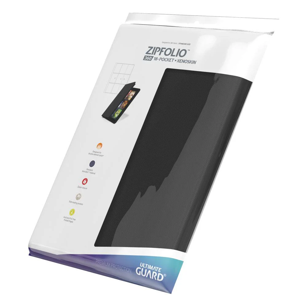 Ultimate Guard Zipfolio 360 - 18-Pocket XenoSkin Black - Image 8