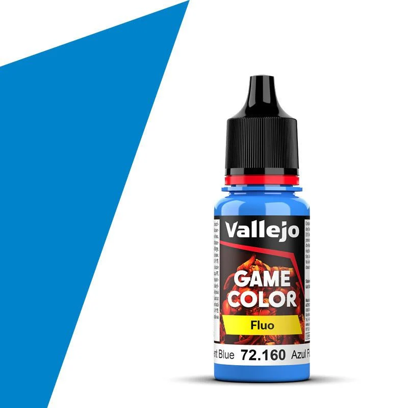Vallejo Game Color Fluo - Fluorescent Blue (18ml)