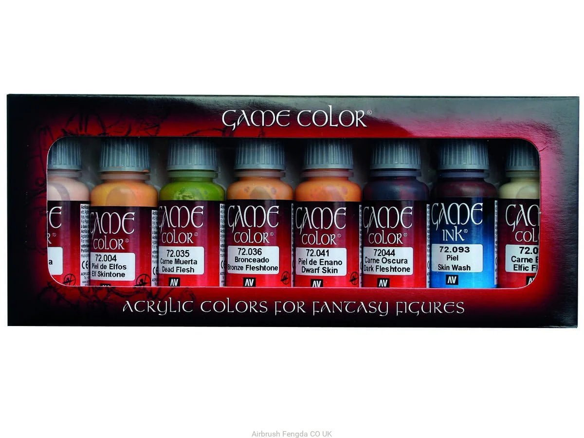 Vallejo Game Color - Skin Colour Set (x8)
