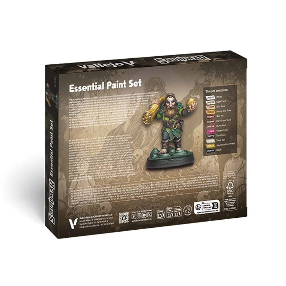 Vallejo Squidmar Essential Paint Set (x12) - Image 2