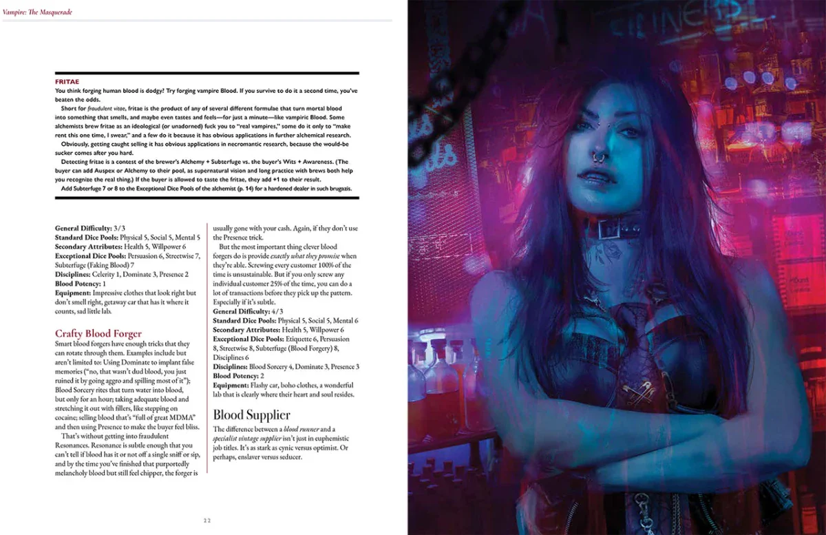 Vampire The Masquerade 5th Edition RPG: Blood Sigils Sourcebook - Image 3