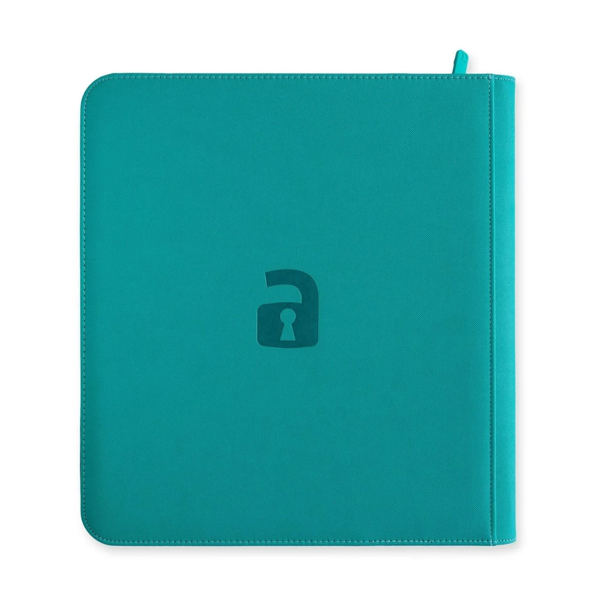 VaultX Exo-Tec Zip Binder - 12 Pocket - Ocean Blue (Teal) - Image 4