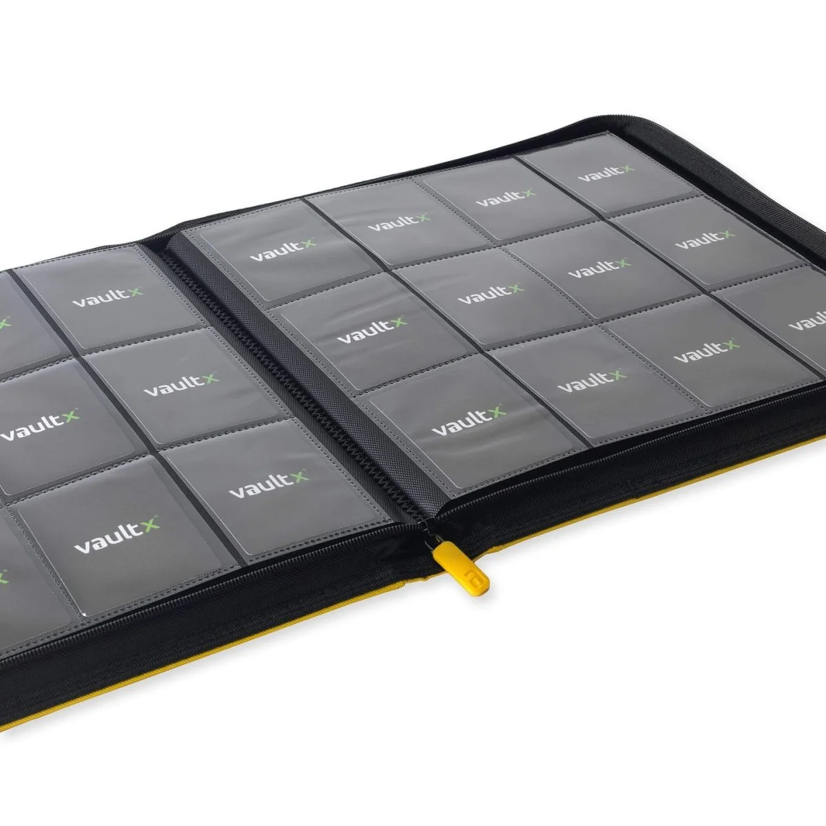 VaultX Exo-Tec Zip Binder - 12 Pocket XL - Yellow - Image 2