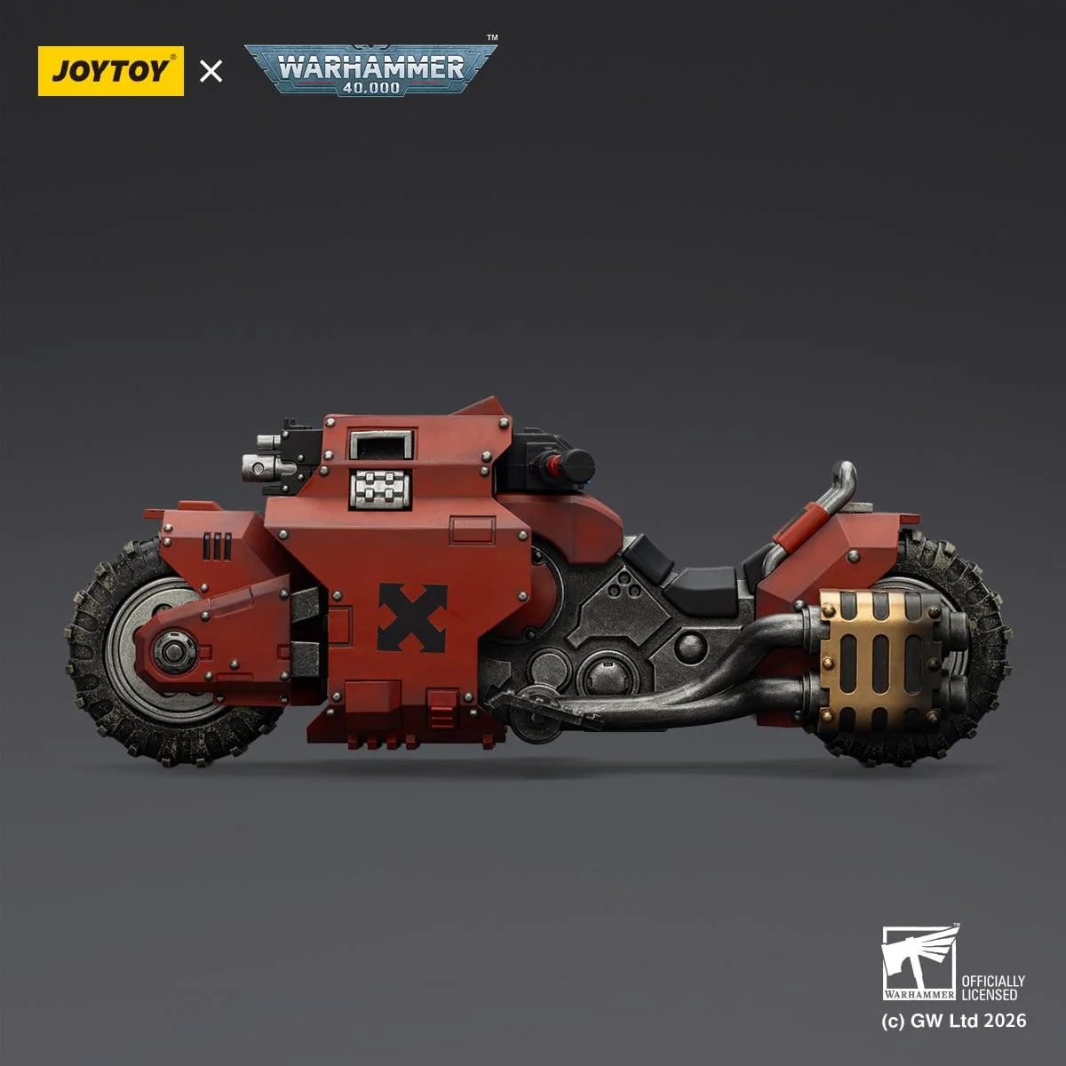 Warhammer 40,000 Raider-pattern Combat Bike Blood Angels with twin-linked bolt rifles 22 cm ETA Sep 2026 - Image 9