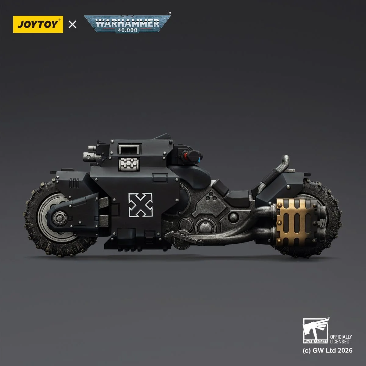 Warhammer 40,000 Raider-pattern Combat Bike Raven Guard with twin-linked bolt rifles 22 cm ETA Sep 2026 - Image 10