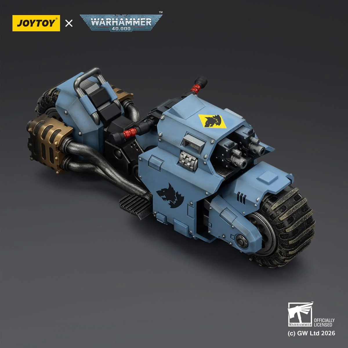 Warhammer 40,000 Raider-pattern Combat Bike Space Wolves with twin-linked bolt rifles 22 cm ETA Sep 2026 - Image 10