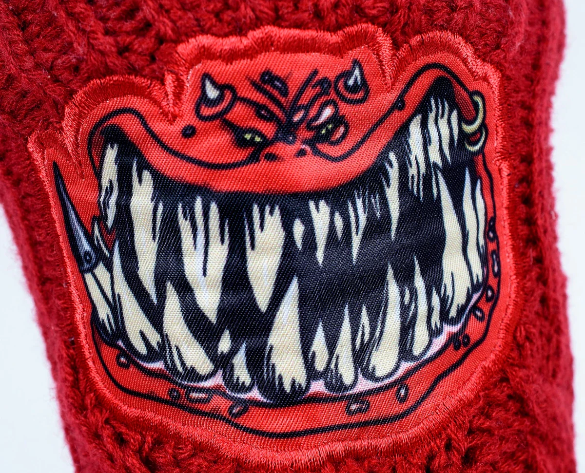 Warhammer Red Squig Slipper Socks - Image 3