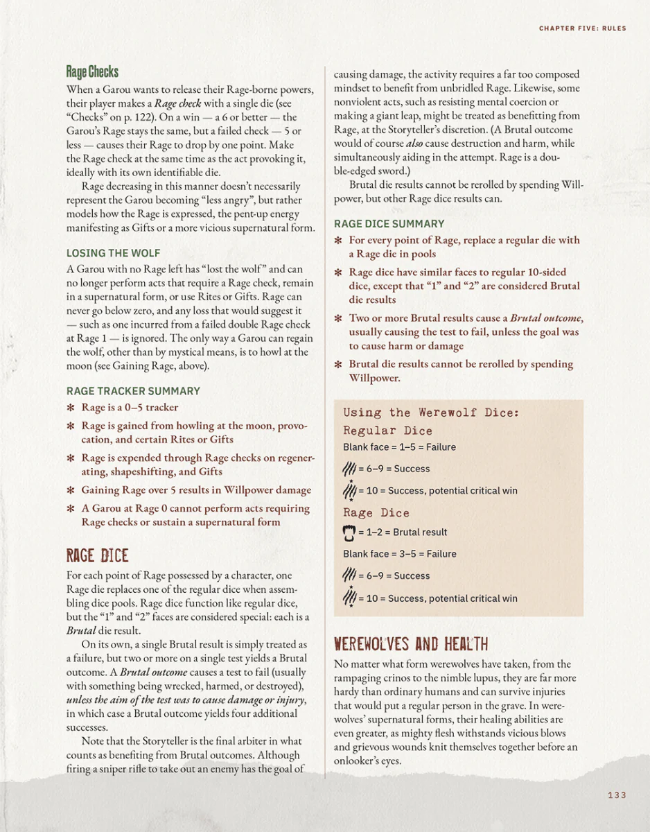 Werewolf The Apocalypse (5th Edition Core Rulebook) - Image 10