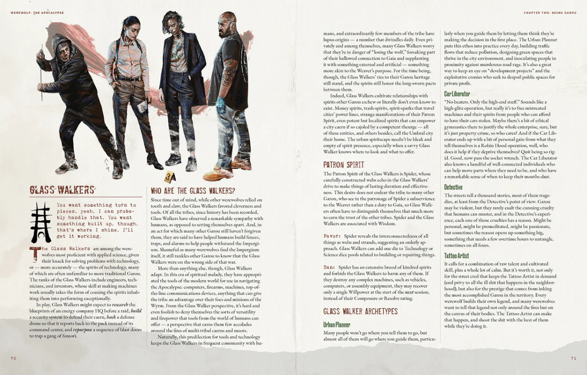 Werewolf The Apocalypse (5th Edition Core Rulebook) - Image 15