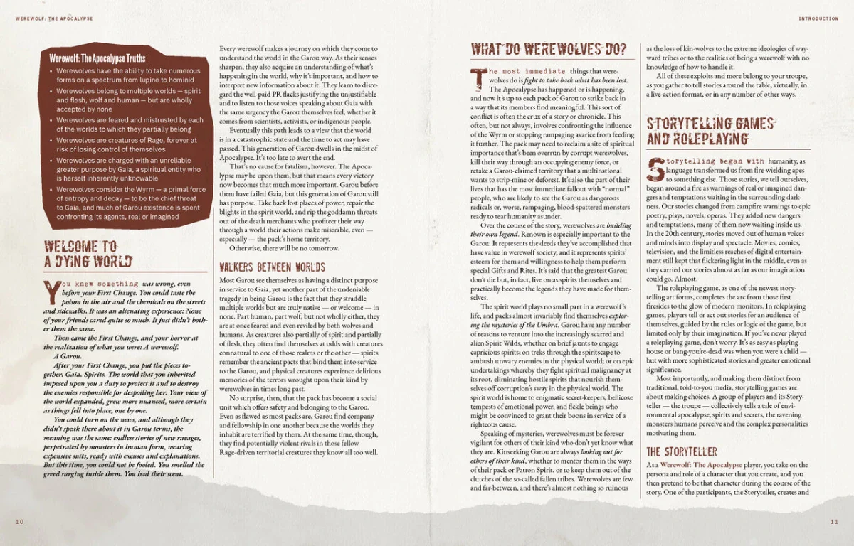 Werewolf The Apocalypse (5th Edition Core Rulebook) - Image 17