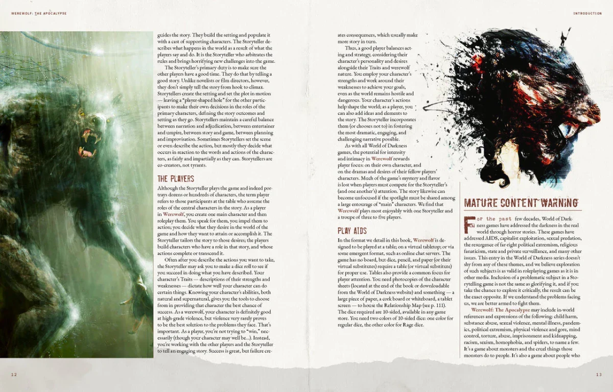Werewolf The Apocalypse (5th Edition Core Rulebook) - Image 18
