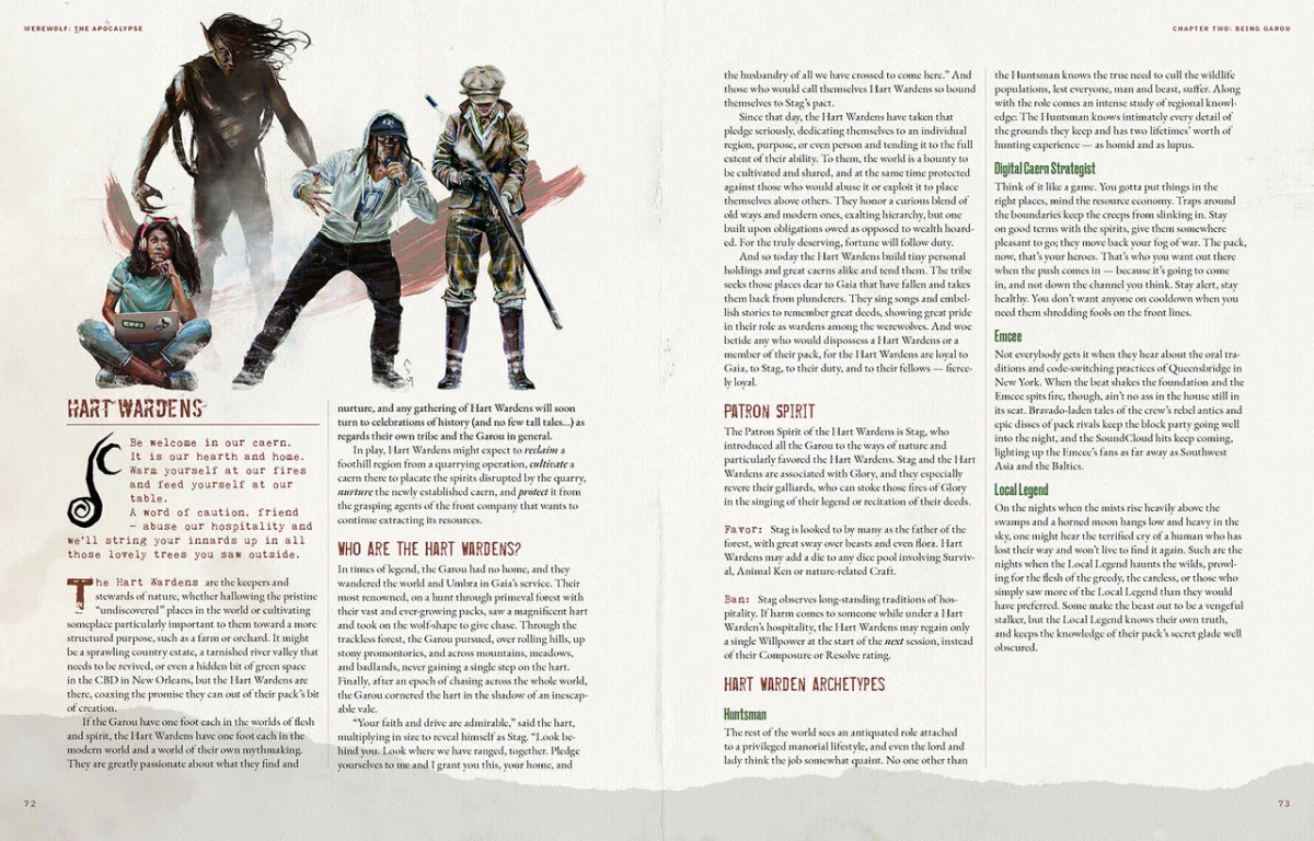 Werewolf The Apocalypse (5th Edition Core Rulebook) - Image 8