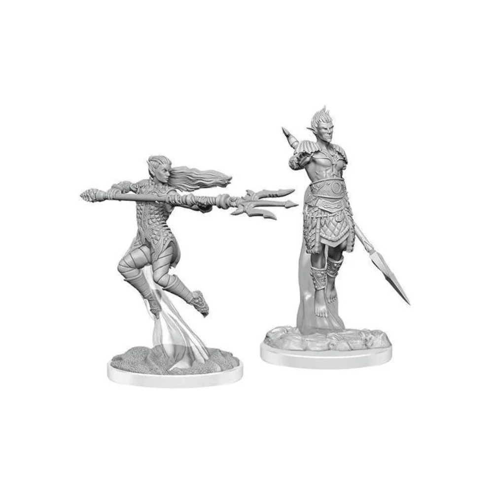 WizKids - D&D Nolzurs Marvelous Miniatures: Sea Elf Fighters - Wave 20