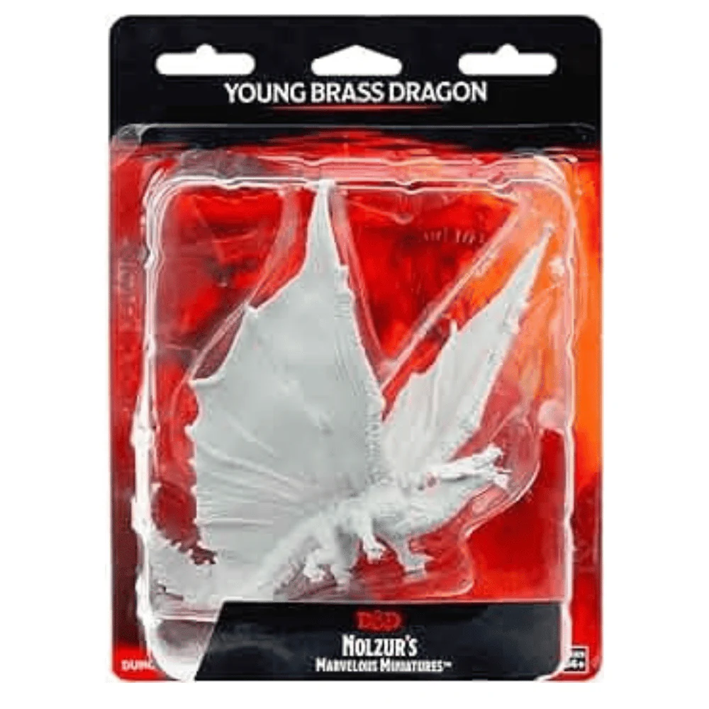 Young Brass Dragon: D&D Nolzur's Marvelous Unpainted Miniatures (W9)