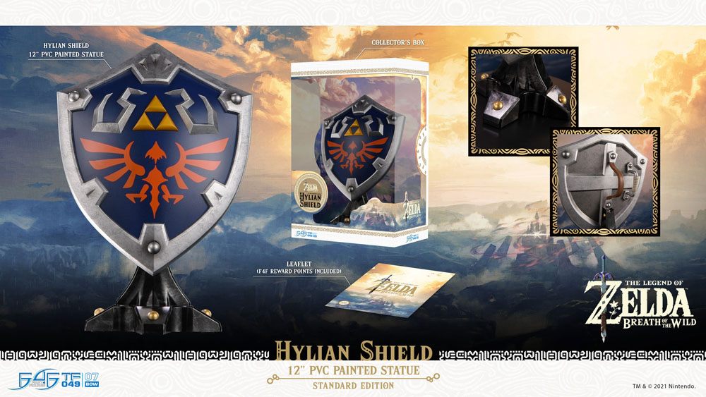 Zelda Breath of the Wild Statue Hylian Shield Standard Edition 29cm - Image 26